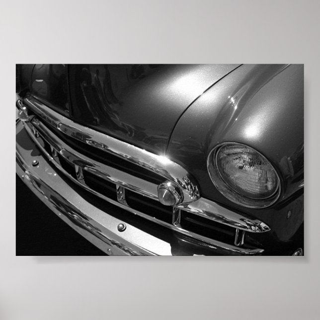 Poster Beauté noire et blanche (Devant)