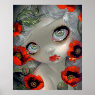 Poster Beautés toxiques III : Opium Poppy ART IMPRIMER