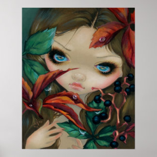 Poster Beautés toxiques X : Virginia Creeper ART IMPRIMER