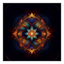 Beautiful Fractal Lily