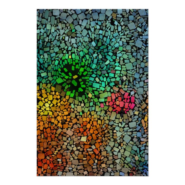 Poster Beautiful mosaic (Devant)