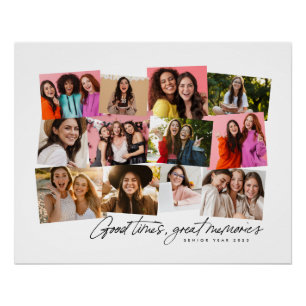 Poster Beaux moments, souvenirs inoubliables et plaisir d