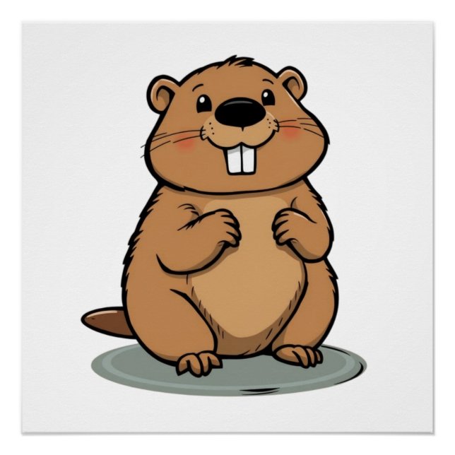 Poster Beaver (Devant)