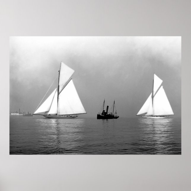 Poster Becalmed (Devant)