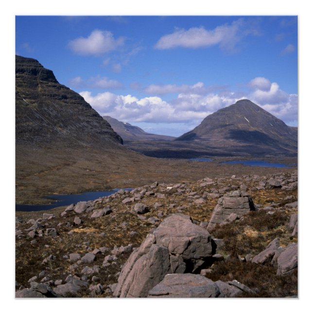 Poster Beinn an Eionn Scotland (Devant)