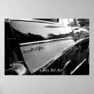Poster Bel Air, Chevy Bel Air 57"