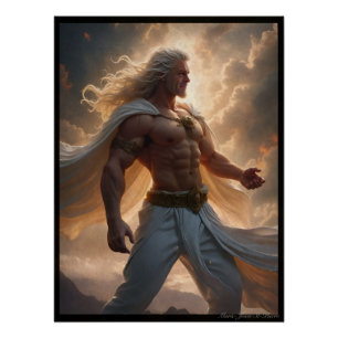 Poster Bélier Dieu de la Guerre : Lumière