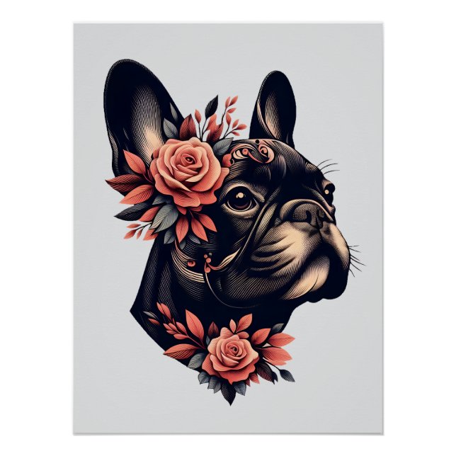 Poster Belle Française artistique (Devant)