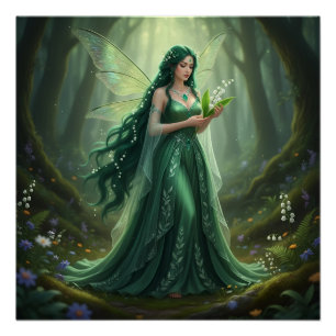 Poster Belle May Emerald Fairy