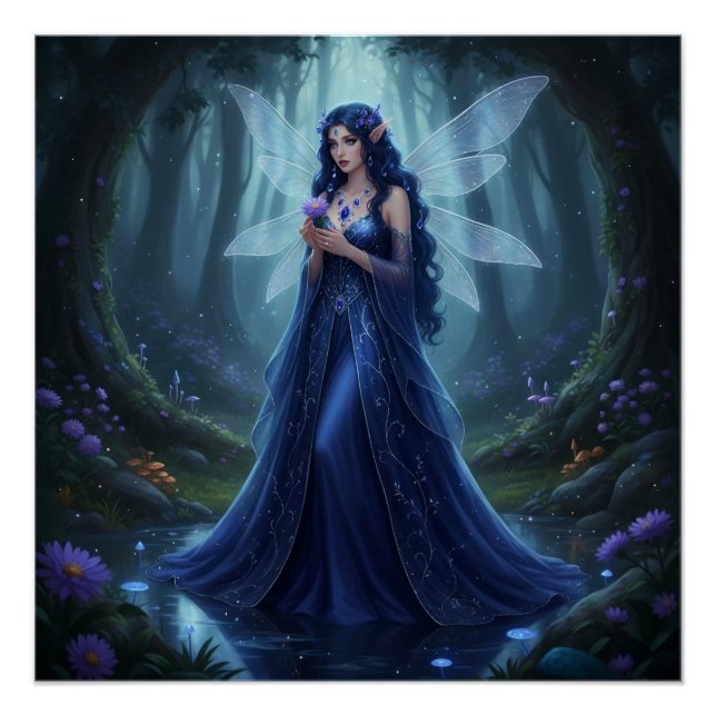 Poster Belle Septembre Sapphire Fairy (Devant)