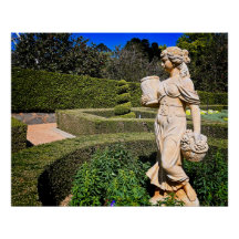 Belle statue dans Queens Park Toowoomba