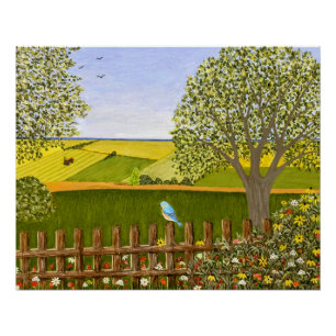 Poster Belle vue brillante