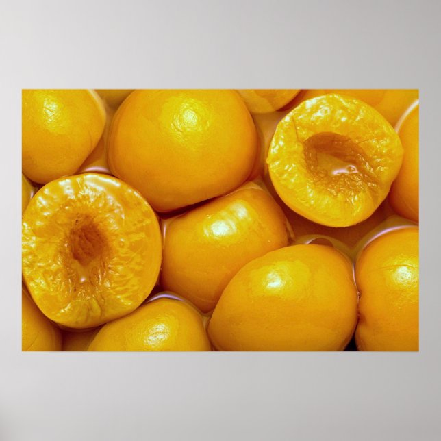 Poster Belles moitiés de pêche (Devant)