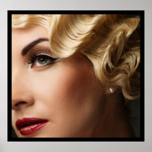 Poster Belles personnes Retro Photographie Art Series