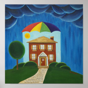 Poster Bénédiction pour l'impression Home II