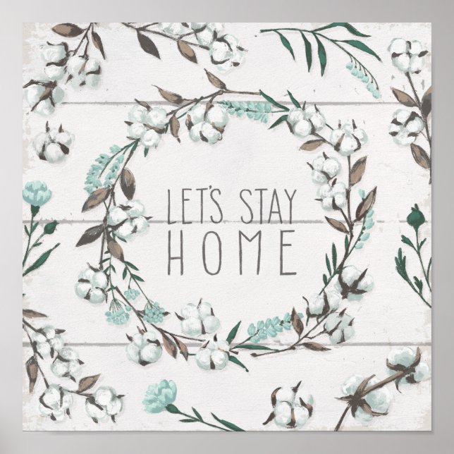 Poster Béni VII | Restons à la maison (Devant)