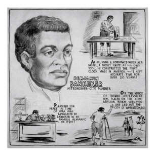 Poster Benjamin Banneker : Black Scientist & Revolutionar