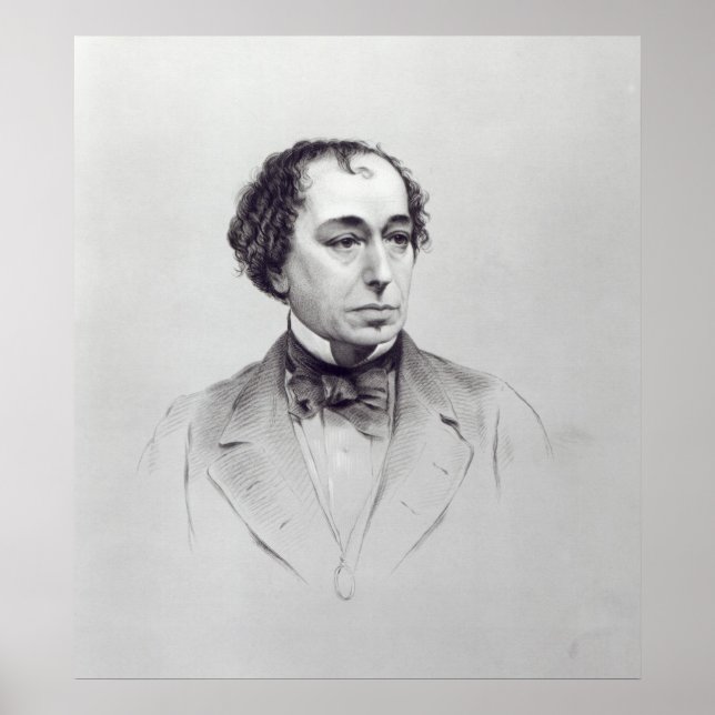 Poster Benjamin Disraeli, 1er Earl Beaconsfield (Devant)