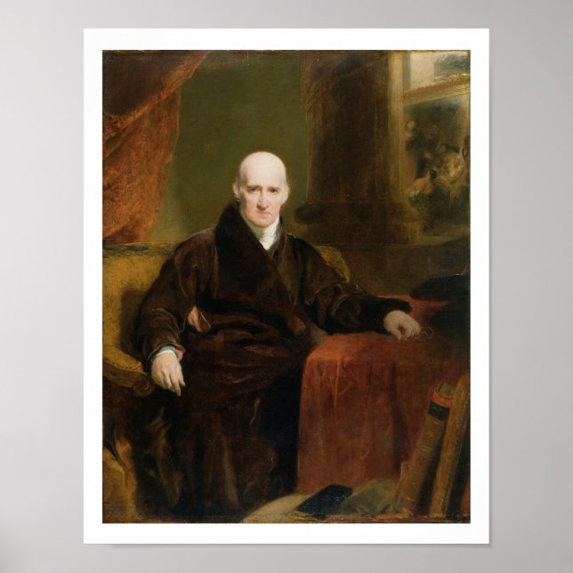 Poster Benjamin West (1738-1820) 1810 (huile sur panneau) (Devant)