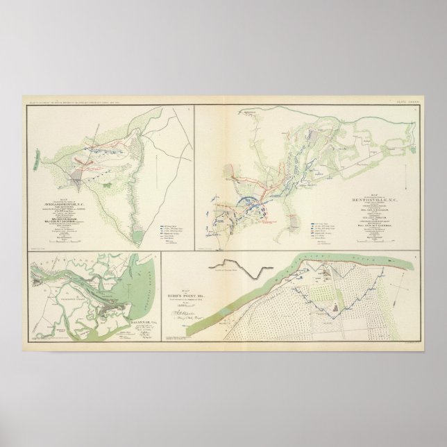 Poster Bentonville, NC (Devant)