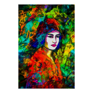 Poster Beret rouge