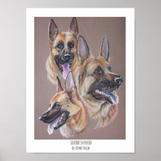 Poster Berger allemand
