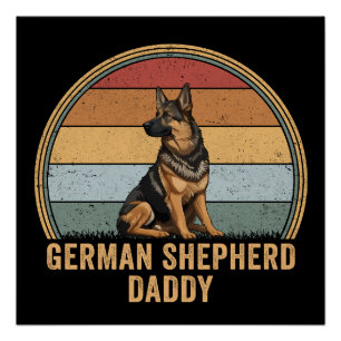 Poster Berger allemand papa