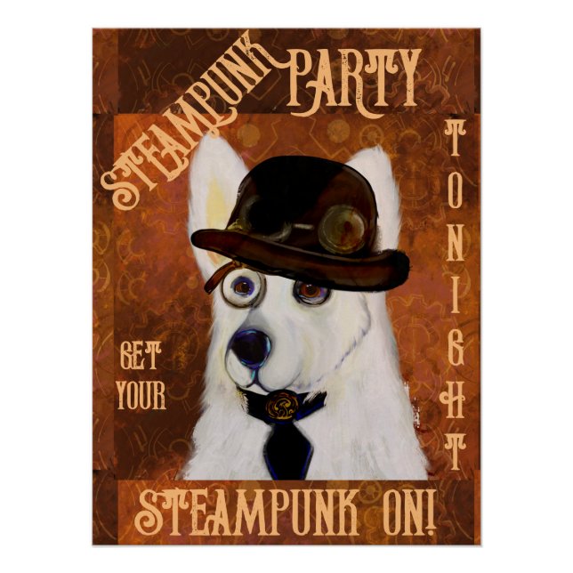 Poster Berger Allemand Steampunk       (Devant)