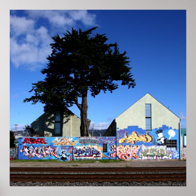 Poster Berkeley Tree (Devant)