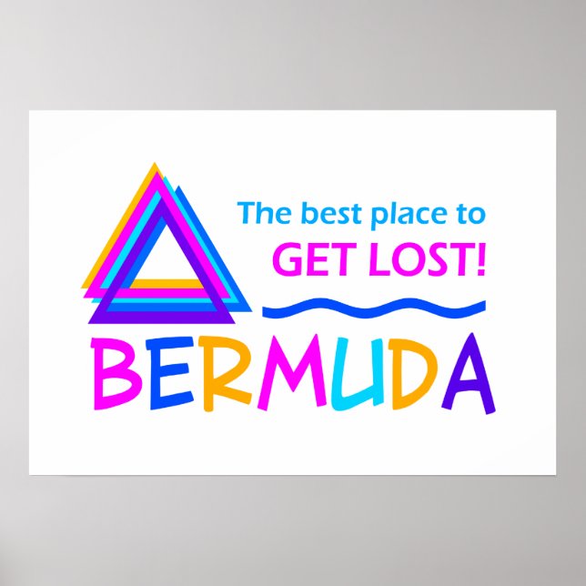poster BERMUDA TRIANGLE (Devant)