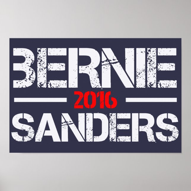 Poster Bernie Sanders 2016 (Devant)