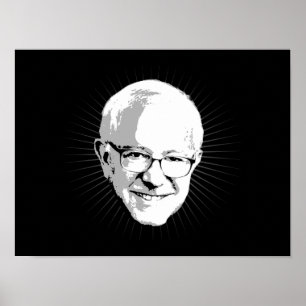 Poster Bernie Sanders - Halo Effect - Humour politique -.
