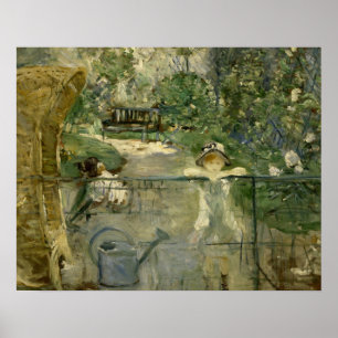 Poster Berthe Morisot - la chaise de panier