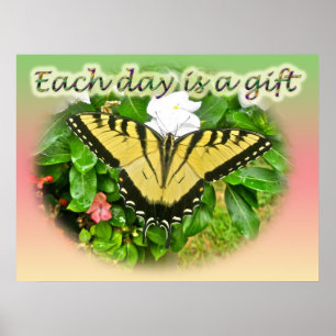 Poster Beurre escarpé de tigre de l'Est