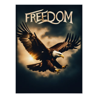 Poster Beyond Wings: Freedom with an Eagle
