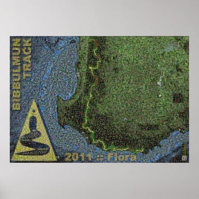Poster Bibbulmun Track :: 2011 :: Flora (Devant)