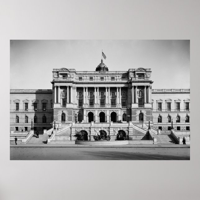 Poster Bibliothèque du Congrès (Devant)