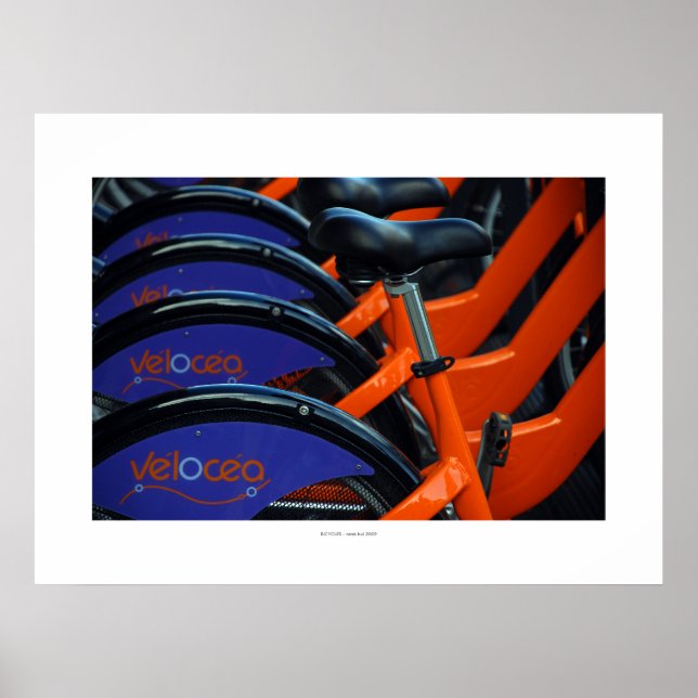 Poster BICYCLES (Devant)