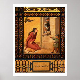 Poster Bien et mal : Scorn, 1832 (détail de 89709) (huile