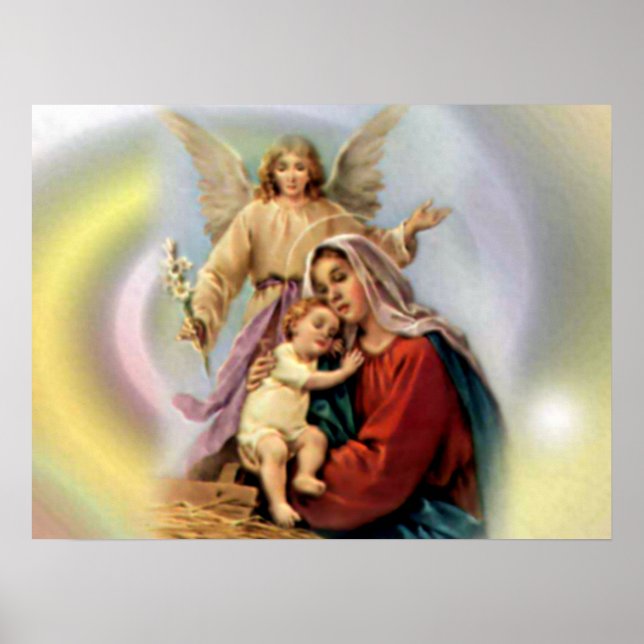 Poster Bienheureuse Vierge Marie - Mère de Dieu (Devant)