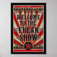 Poster - Bienvenue Au Freak Show