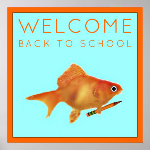Poster Bienvenue au retour à l'école