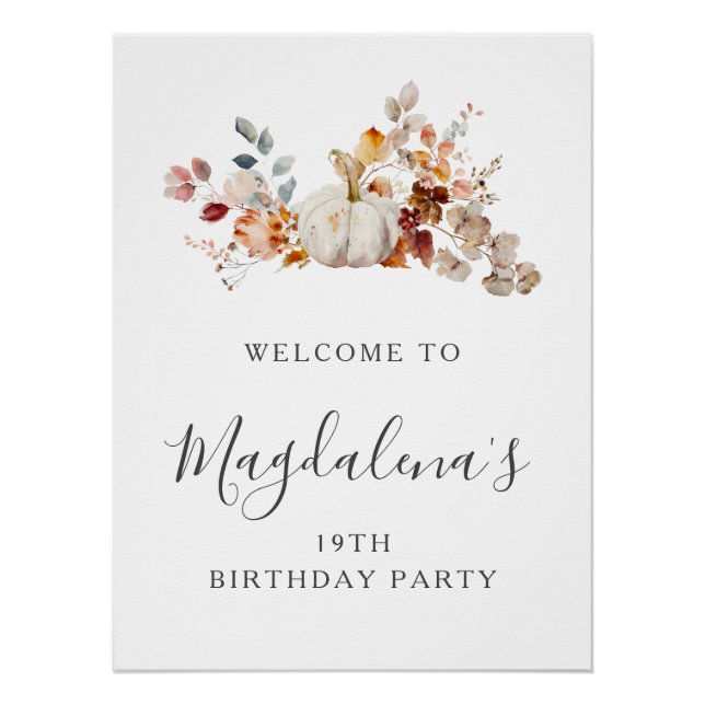 Poster Bienvenue pour le 19e anniversaire de DIGITAL avec (Devant)