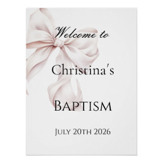 Poster Bienvenue pour signer