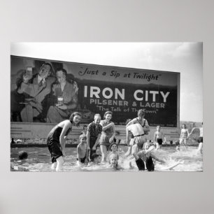 Poster Bière Billboard, 1938