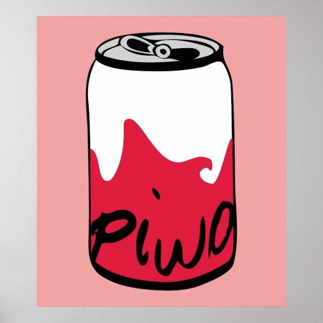 Poster Bière polonaise (Piwo) (Devant)