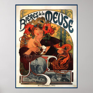 Poster Bieres de la Meuse
