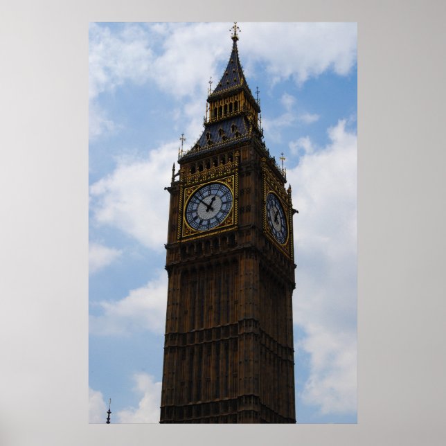 Poster Big Ben (Devant)