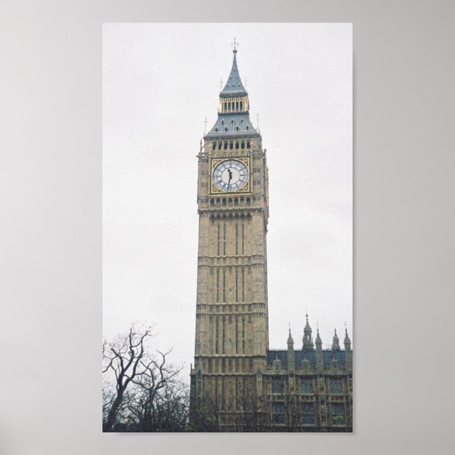 Poster Big Ben (Devant)