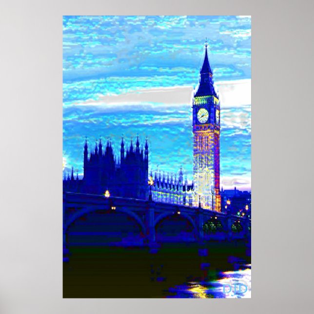 Poster Big Ben (Devant)